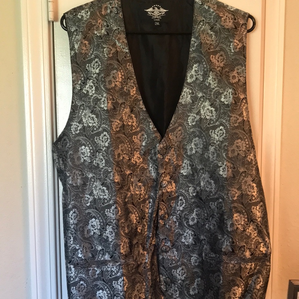 Vest, Tie, Bow Tie, and Handkerchief.